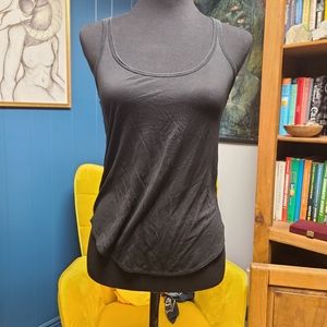 Zara Simple Black Tank Size S